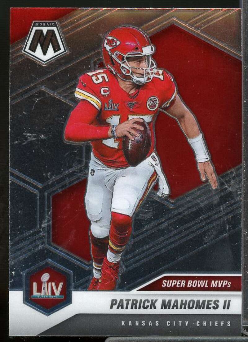Patrick Mahomes II MVP Card 2021 Panini Mosaic #288  Image 1