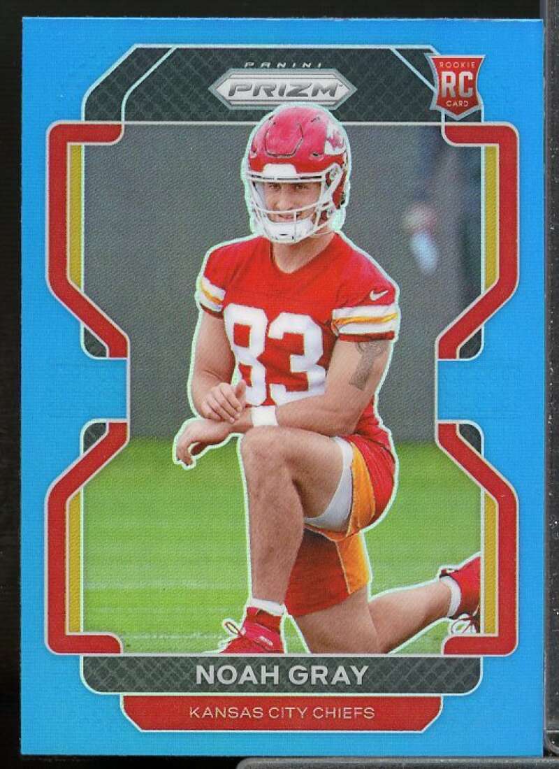Noah Gray Rookie Card 2021 Panini Prizm Prizms Light Blue #418  Image 1