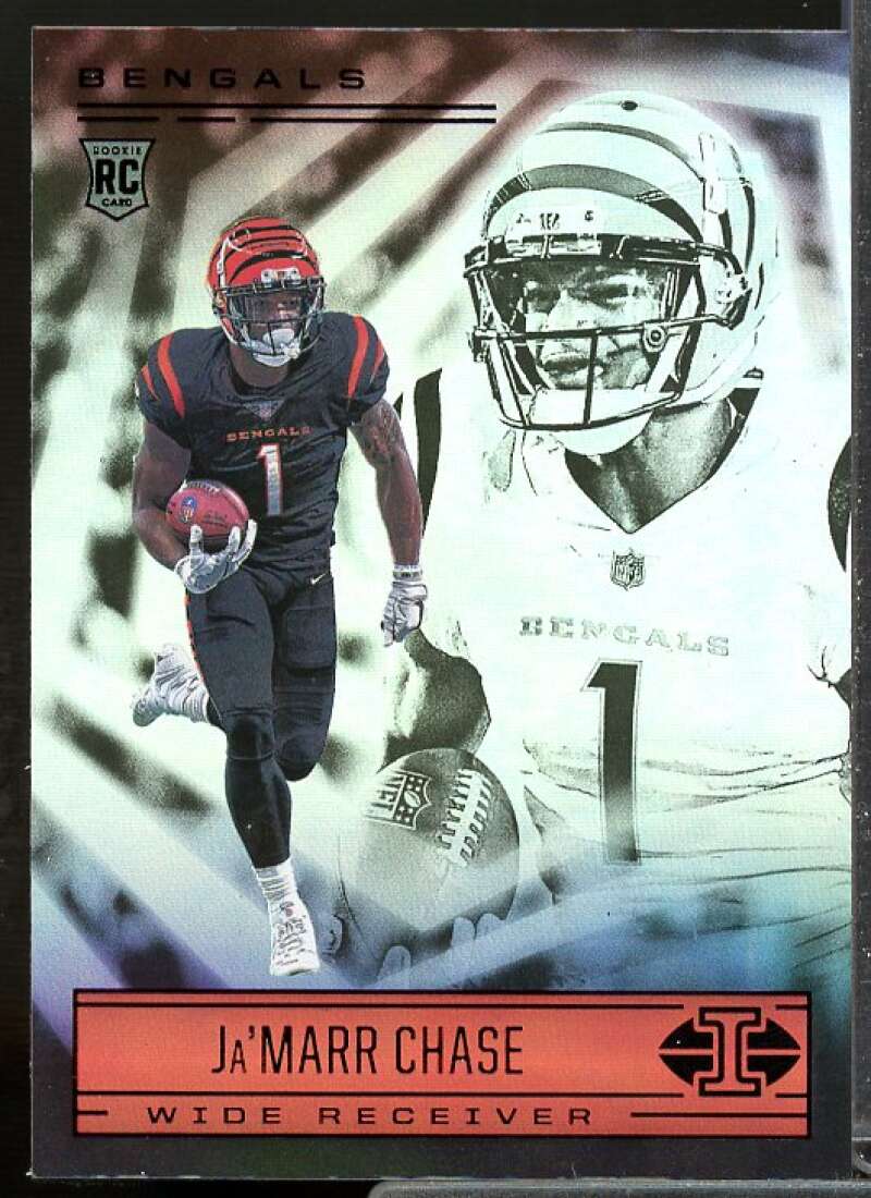 Ja'Marr Chase Rookie Card 2021 Panini Illusions Retail #65  Image 1