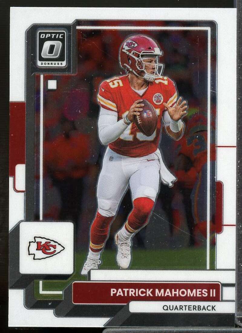Patrick Mahomes II Card 2022 Donruss Optic #94  Image 1