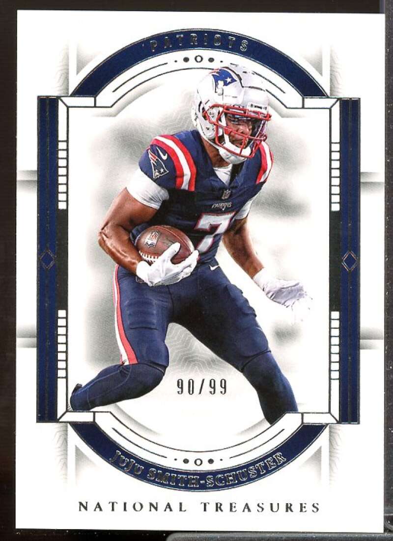 JuJu Smith-Schuster Card 2023 Panini National Treasures #69  Image 1