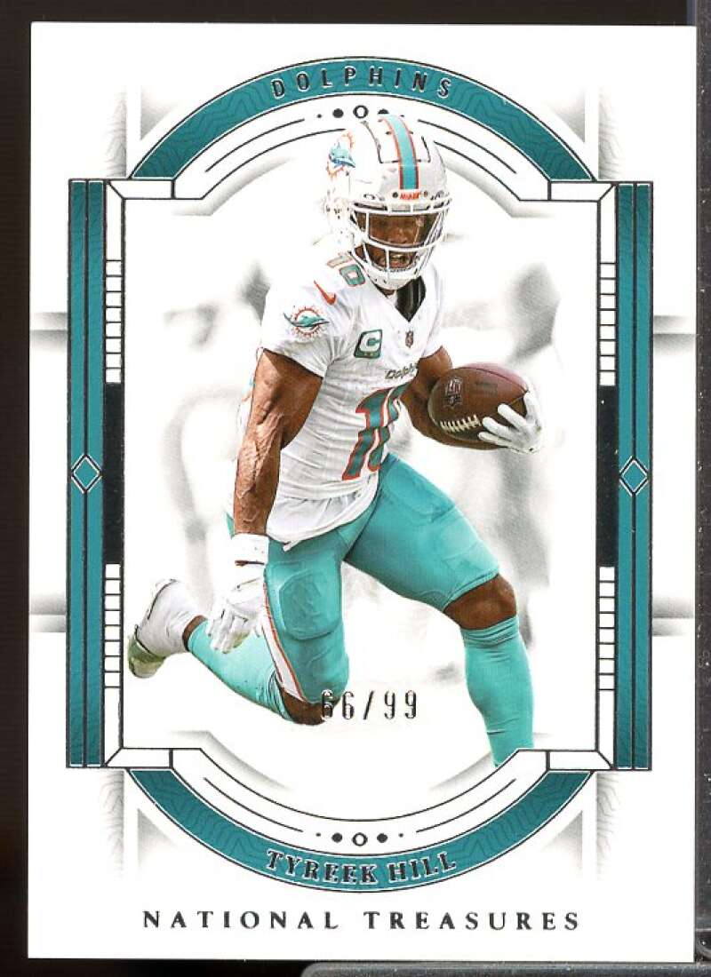 Tyreek Hill Card 2023 Panini National Treasures #63  Image 1