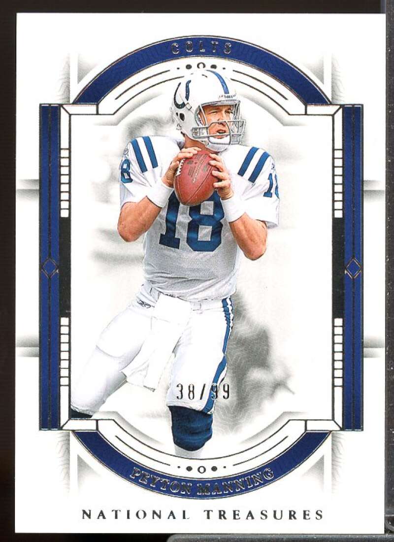 Peyton Manning Card 2023 Panini National Treasures #43  Image 1