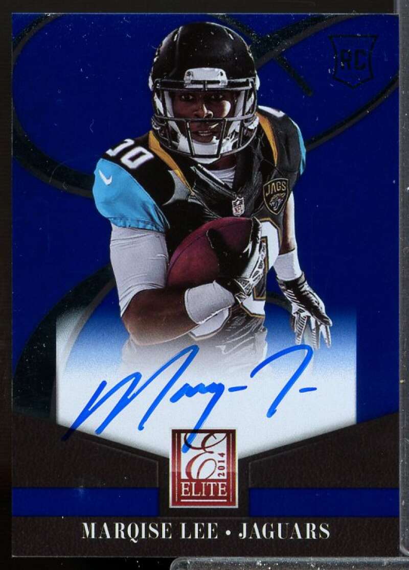 Marqise Lee Rookie Card 2014 Elite Rookie Autographs #29  Image 1