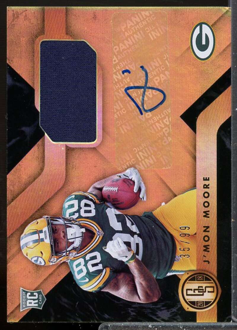 J'Mon Moore JSY AU/99 Rookie Card 2018 Panini Gold Standard Rookie #230  Image 1