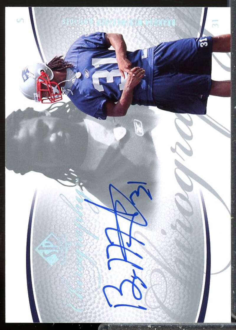 Brandon Meriweather Rookie Card 2007 SP Authentic Chirography #CABM  Image 1