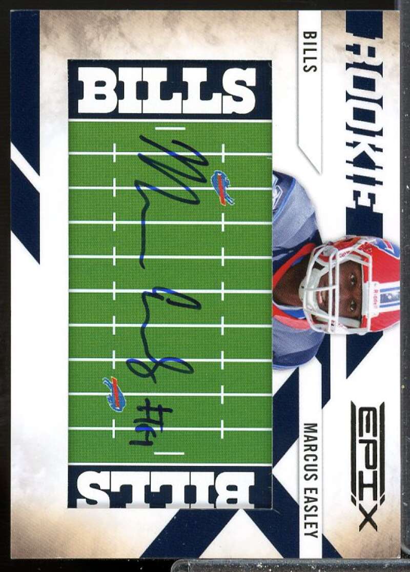 Marcus Easley AU/210 Rookie Card 2010 Epix Rookie Auto #202  Image 1