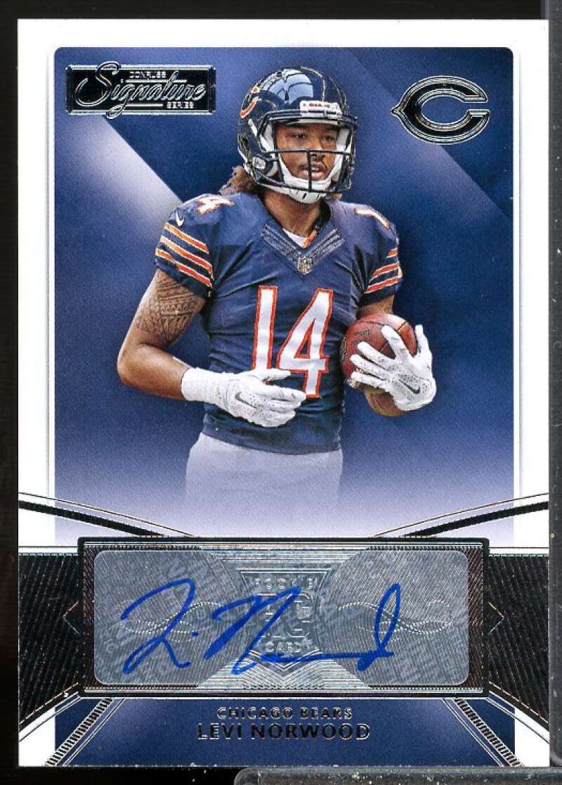 Levi Norwood Rookie Card 2015 Donruss Signature Series Rookie Auto #423  Image 1