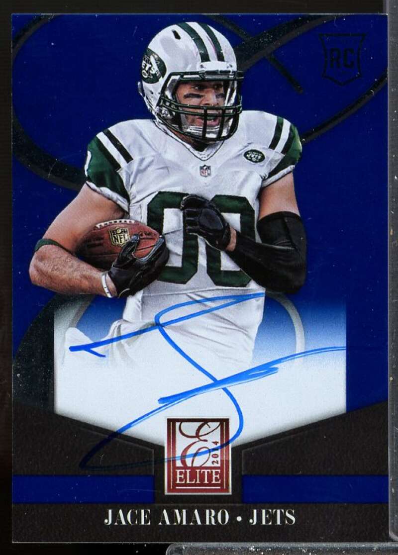 Jace Amaro Rookie Card 2014 Elite Rookie Autographs #18  Image 1