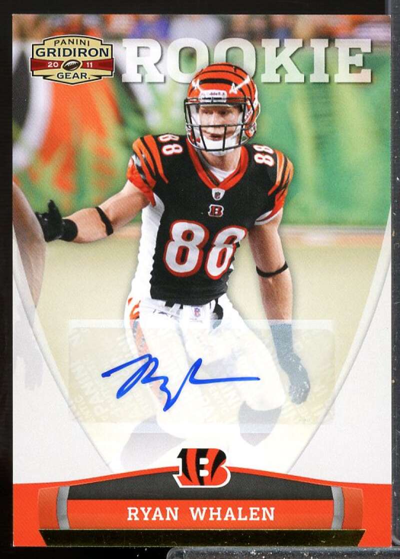 Ryan Whalen/299 Rookie Card 2011 Panini Gridiron Gear Autographs Gold #204  Image 1