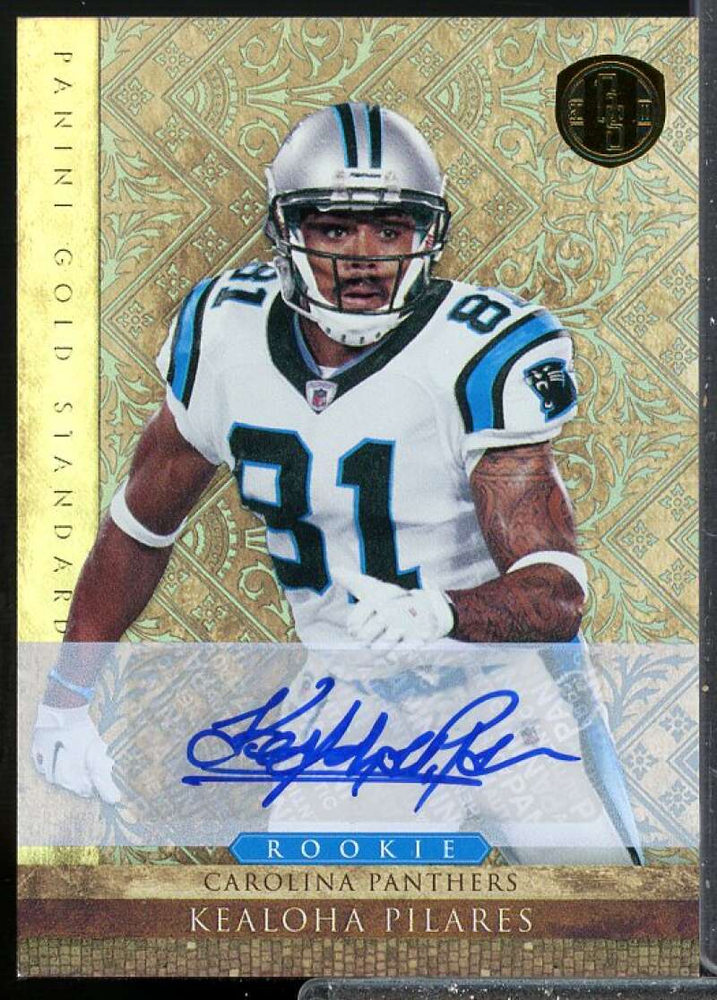 Kealoha Pilares Rookie 2011 Panini Gold Standard Rookie Autographs Silver #203  Image 1