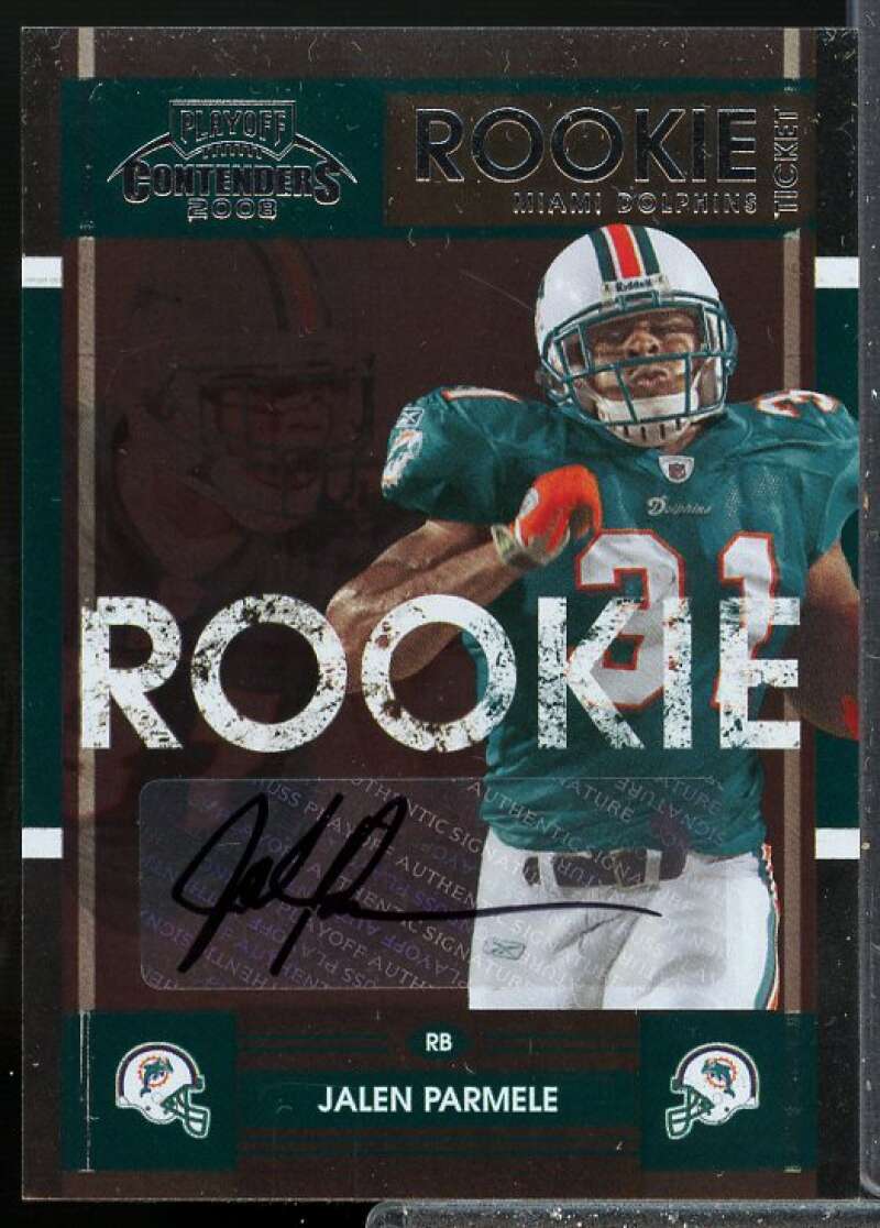 Jalen Parmele Rookie Card 2008 Playoff Contenders Rookie Auto #208  Image 1