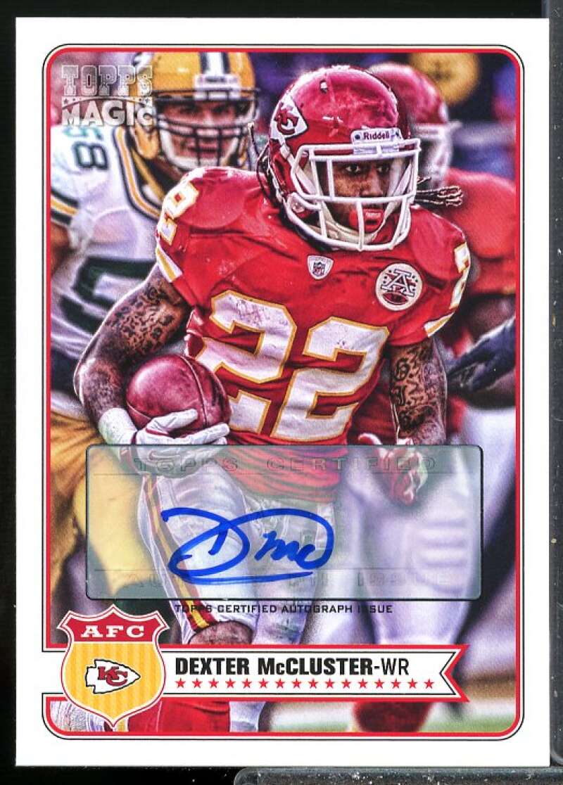 Dexter McCluster Card 2012 Topps Magic Autographs #214  Image 1