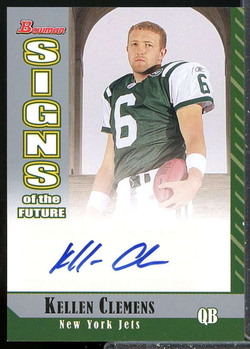 Kellen Clemens F Rookie Card 2006 Bowman Signs of the Future Auto #SFKC  Image 1