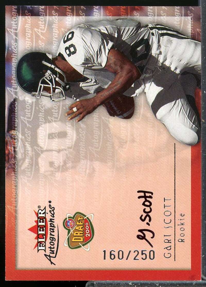 Gari Scott Rookie Card 2000 Fleer Tradition Autographics Rookie #130  Image 1