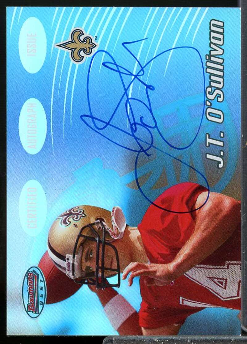J.T. O'Sullivan AU Rookie Card 2002 Bowman's Best Rookie #136  Image 1