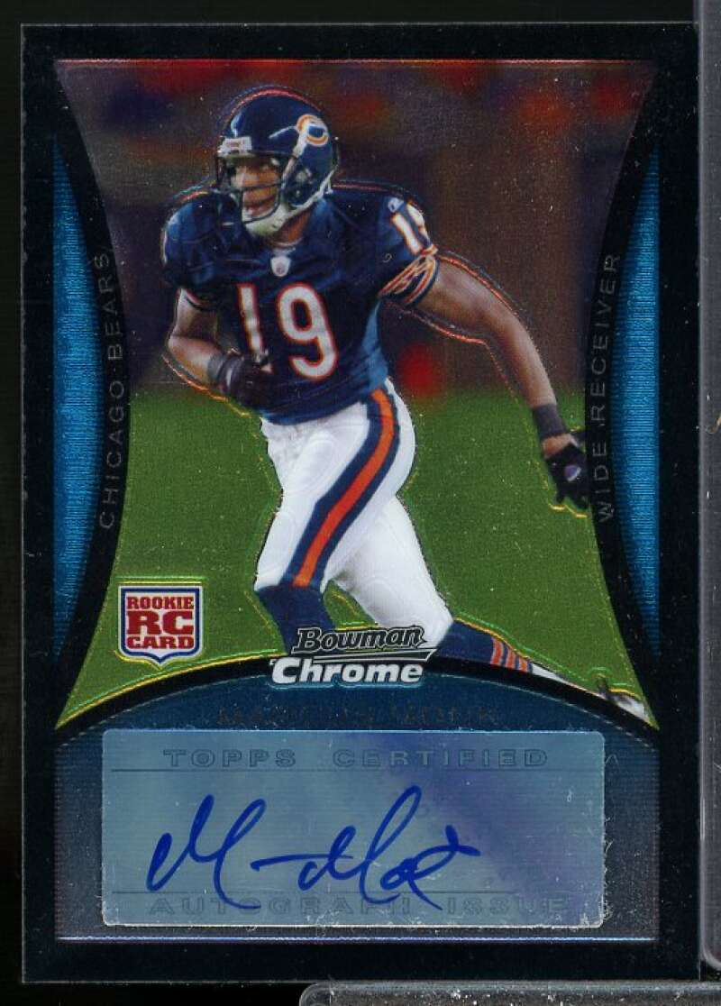 Marcus Monk G Rookie Card 2008 Bowman Chrome Rookie Autographs #BC100  Image 1