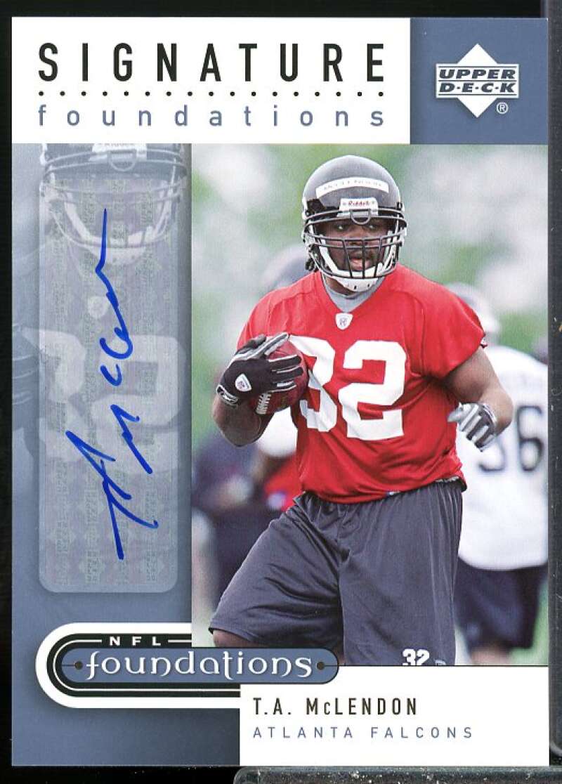 T.A. McLendon 2005 Upper Deck Foundations Signature Foundations Silver #SFTM  Image 1