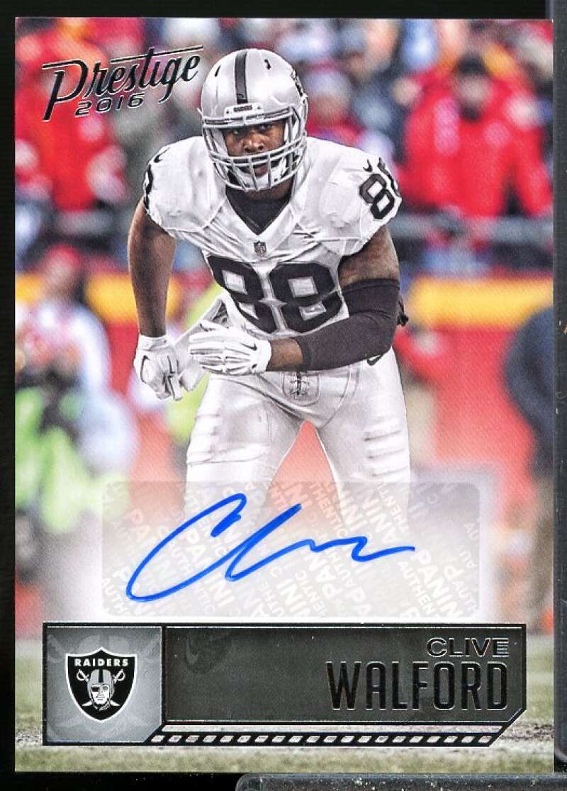 Clive Walford Card 2016 Prestige Autographs #25  Image 1