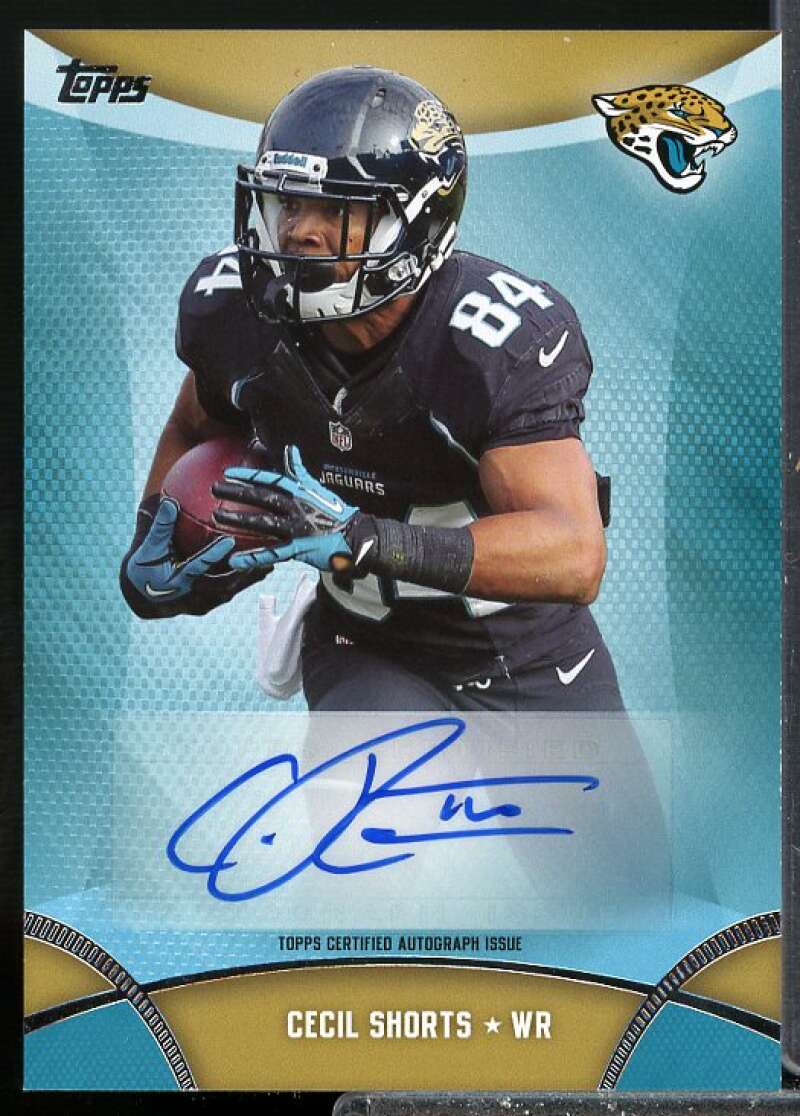 Cecil Shorts Card 2013 Topps Signatures #TACS  Image 1