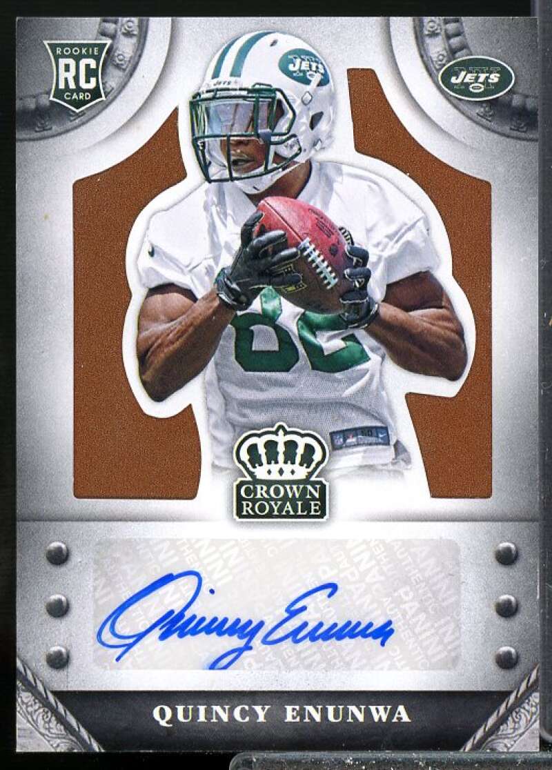 Quincy Enunwa/99 Rookie 2014 Crown Royale Rookie Signatures Retail Bronze #SQE  Image 1