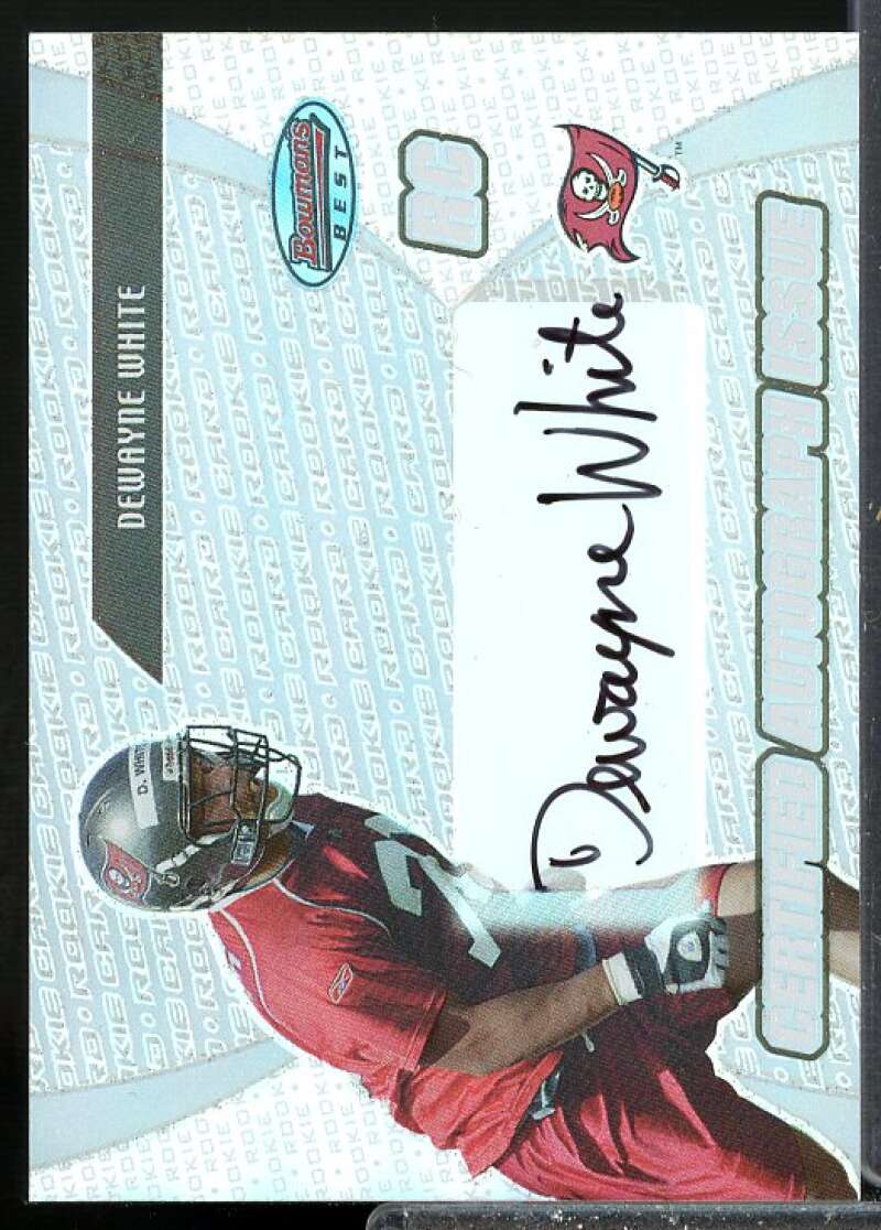 DeWayne White AU Rookie Card 2003 Bowman's Best Rookie Auto #121  Image 1