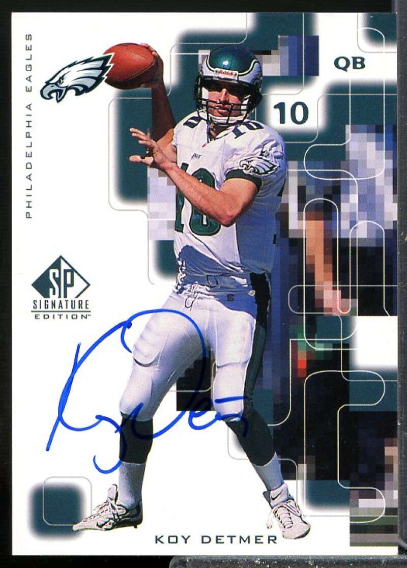 Koy Detmer Card 1999 SP Signature Autographs #KD  Image 1