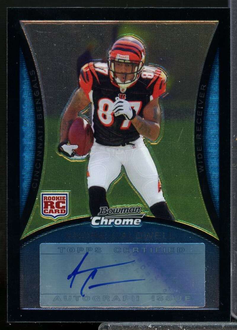 Andre Caldwell G Card 2008 Bowman Chrome Rookie Autographs #BC84  Image 1