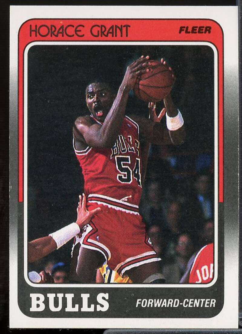 Horace Grant Rookie Card 1988-89 Fleer #16  Image 1