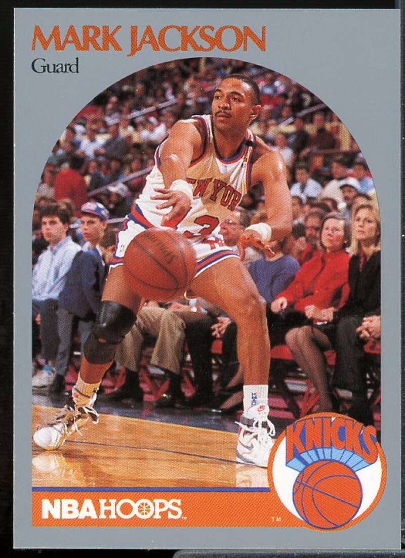 Mark Jackson/Lyle and Erik Menendez in background Card 1990-91 Hoops #205  Image 1