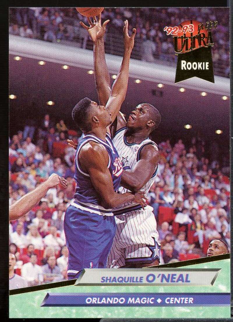 Shaquille O'Neal Rookie Card 1992-93 Ultra #328  Image 1