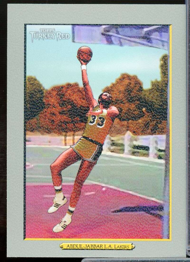 Kareem Abdul-Jabbar Card 2006-07 Topps Turkey Red #229  Image 1