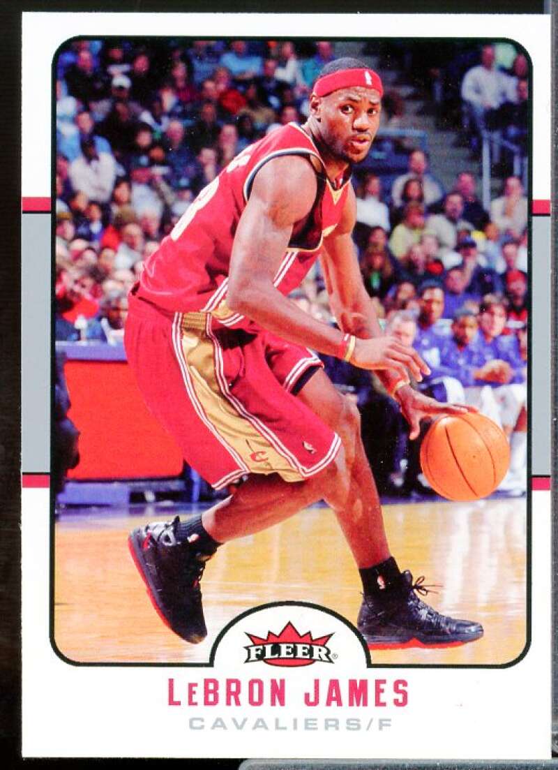 LeBron James Card 2006-07 Fleer #32  Image 1