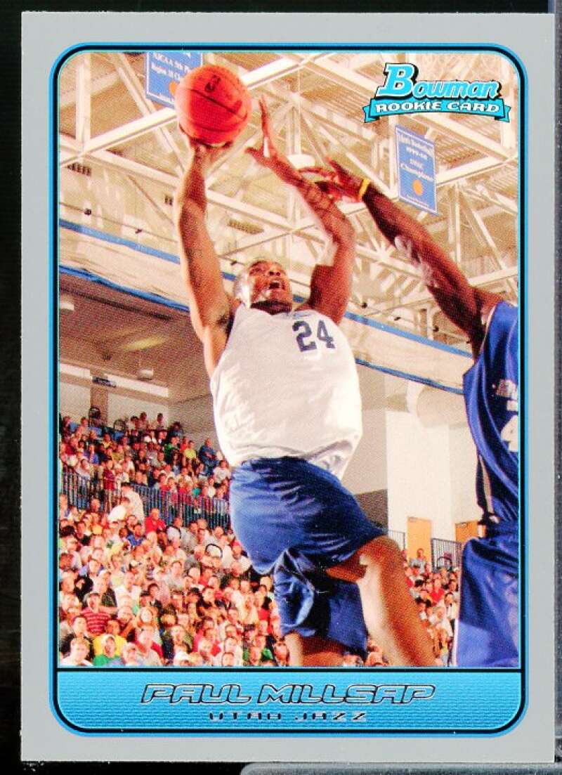 Paul Millsap Rookie Card 2006-07 Bowman Silver #120  Image 1