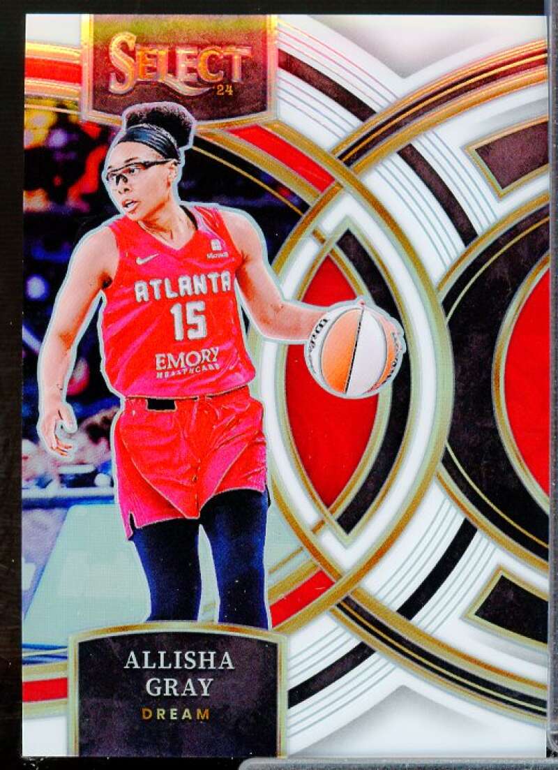 Allisha Gray Card 2024 Select WNBA Pink and Purple Prizms #114  Image 1