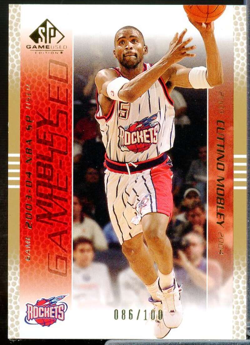 Cuttino Mobley Card 2003-04 SP Game Used Gold #28  Image 1