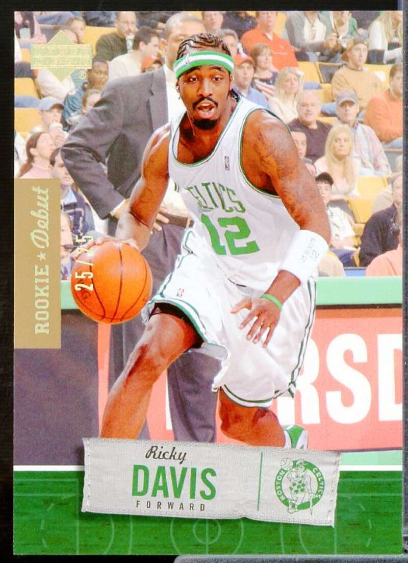 Ricky Davis Card 2005-06 Upper Deck Rookie Debut Spectrum #5  Image 1