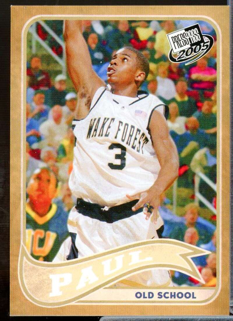 Chris Paul CL Rookie Card 2005 Press Pass Old School #25  Image 1