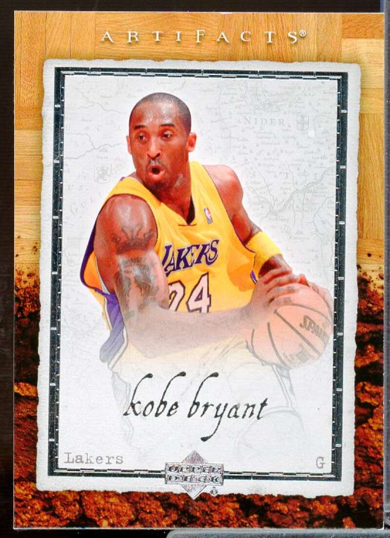 Kobe Bryant Card 2007-08 Artifacts #40  Image 1