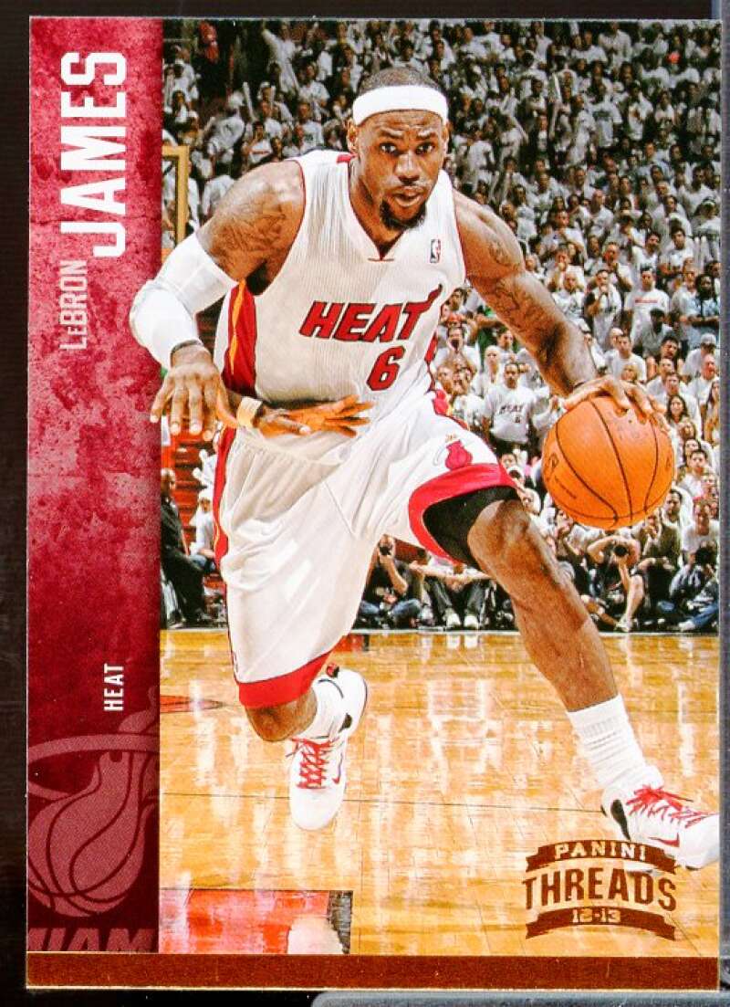 LeBron James Card 2012-13 Panini Threads #76  Image 1