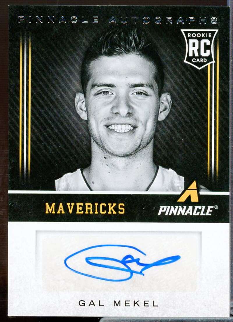 Gal Mekel Rookie Card 2013-14 Pinnacle Autographs #186  Image 1
