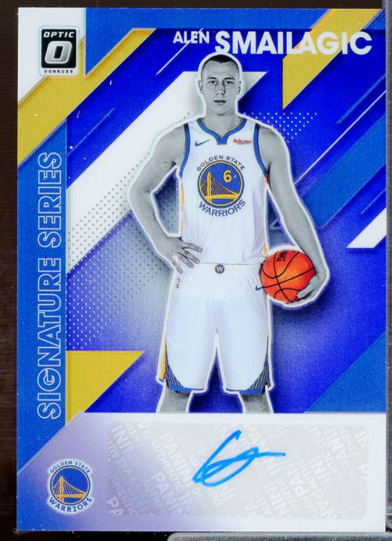 Alen Smailagic Card 2019-20 Donruss Optic Signature Series Purple #53  Image 1