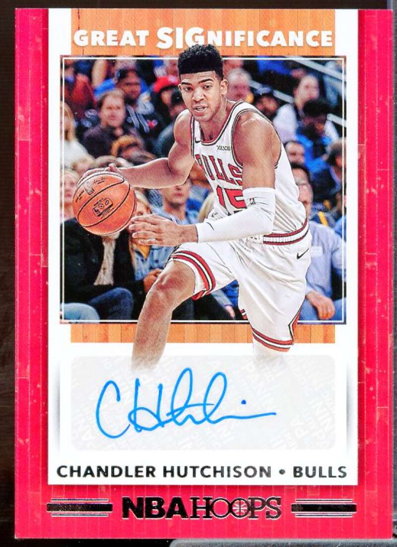 Chandler Hutchison Rookie Card 2019-20 Hoops Great SIGnificance #30  Image 1