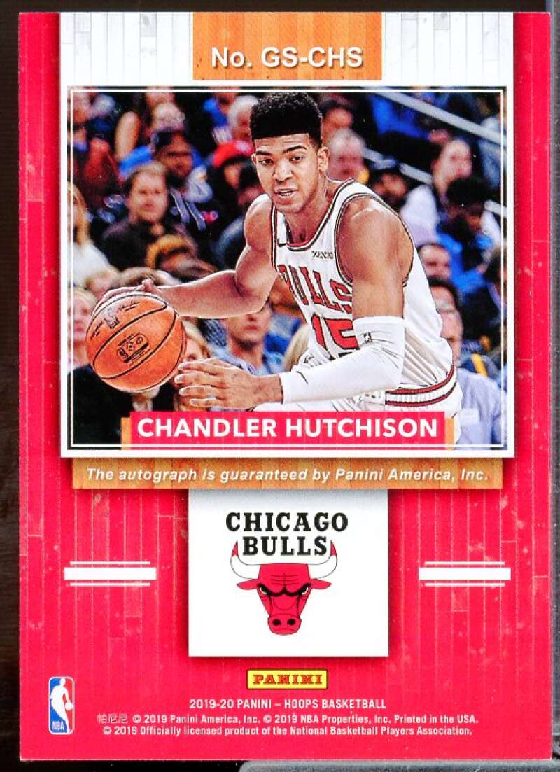 Chandler Hutchison Rookie Card 2019-20 Hoops Great SIGnificance #30  Image 2