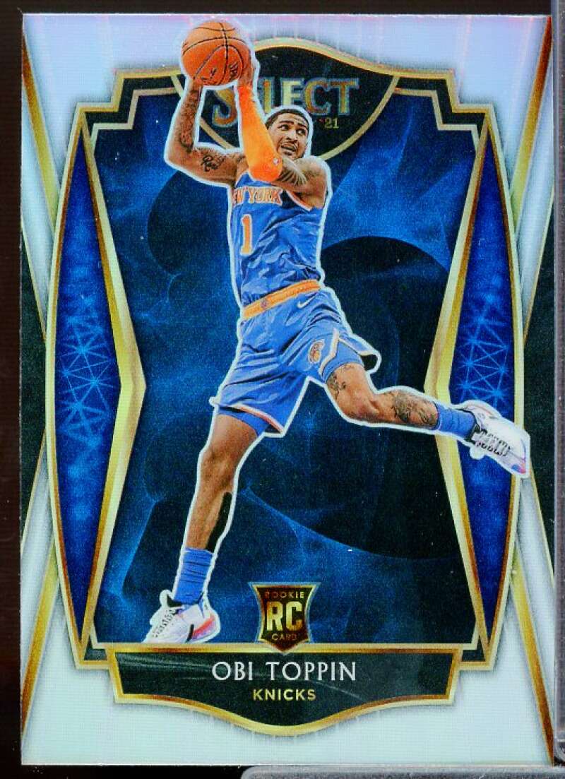 Obi Toppin Rookie Card 2020-21 Select Prizms Silver #187  Image 1