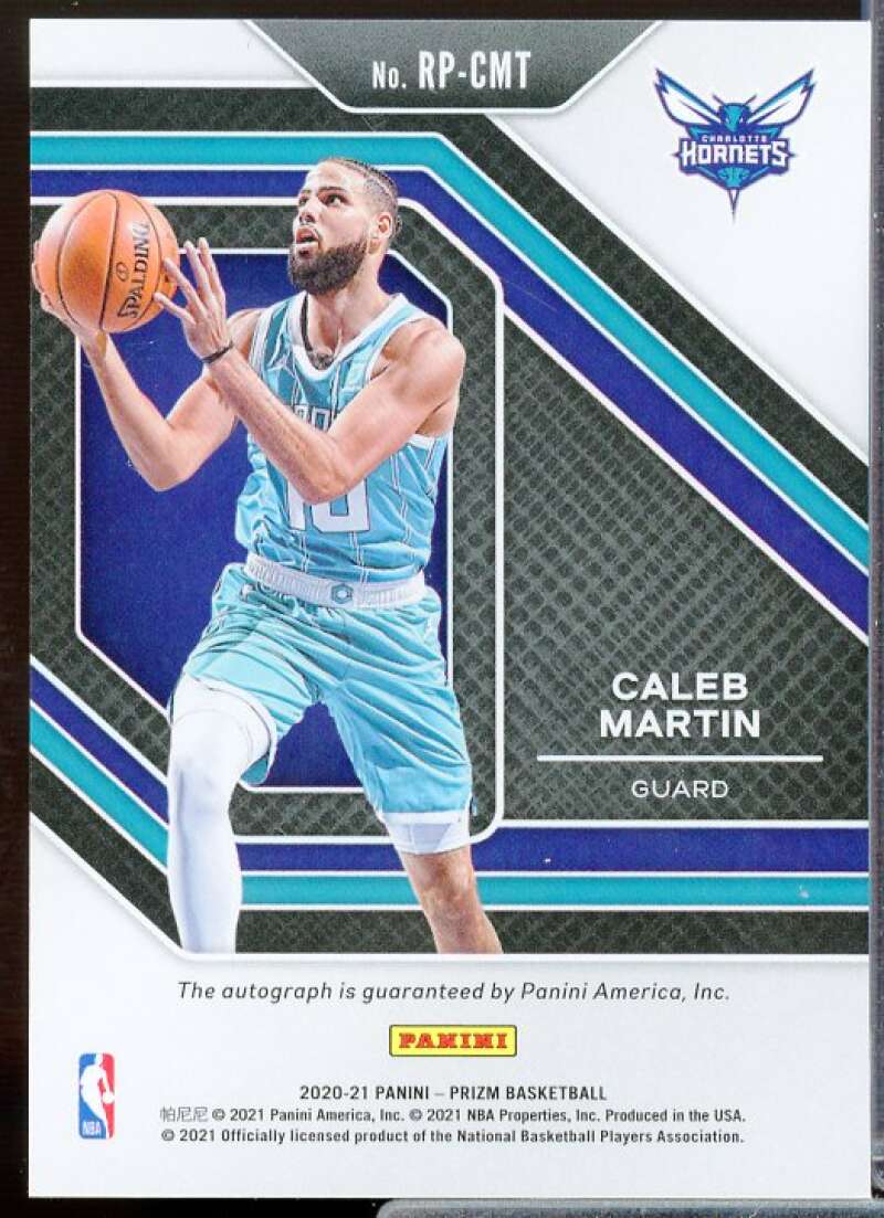 Caleb Martin Rookie Card 2020-21 Panini Prizm Rookie Penmanship #3  Image 2
