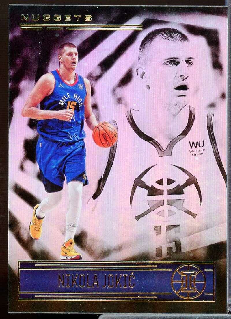 Nikola Jokic Card 2020-21 Panini Illusions #143  Image 1