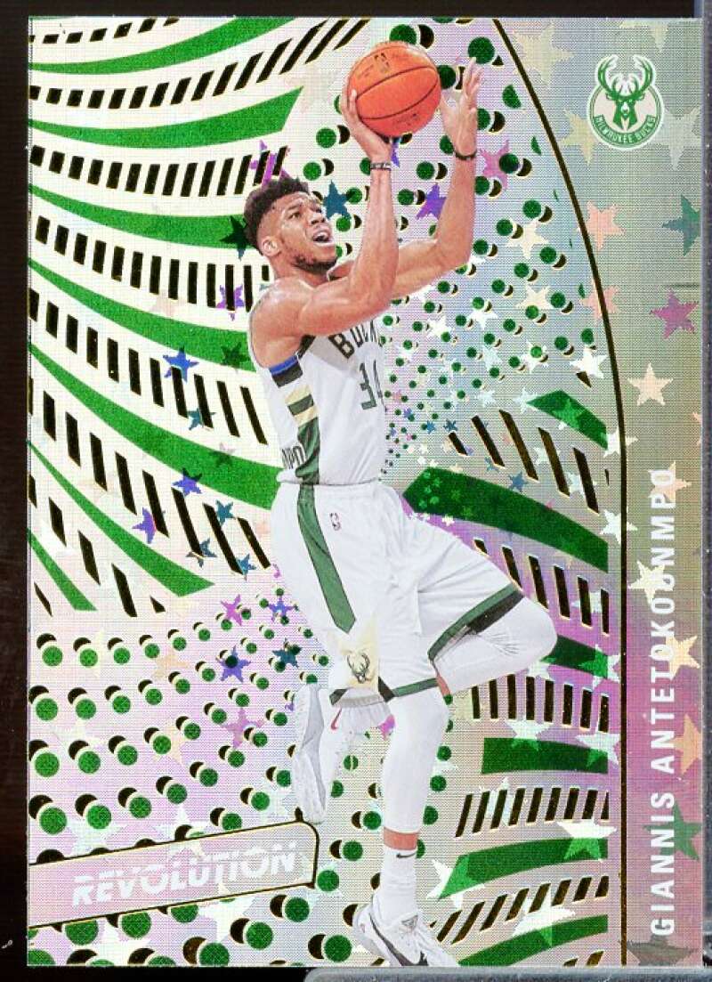 Giannis Antetokounmpo Card 2020-21 Panini Revolution Astro #58  Image 1