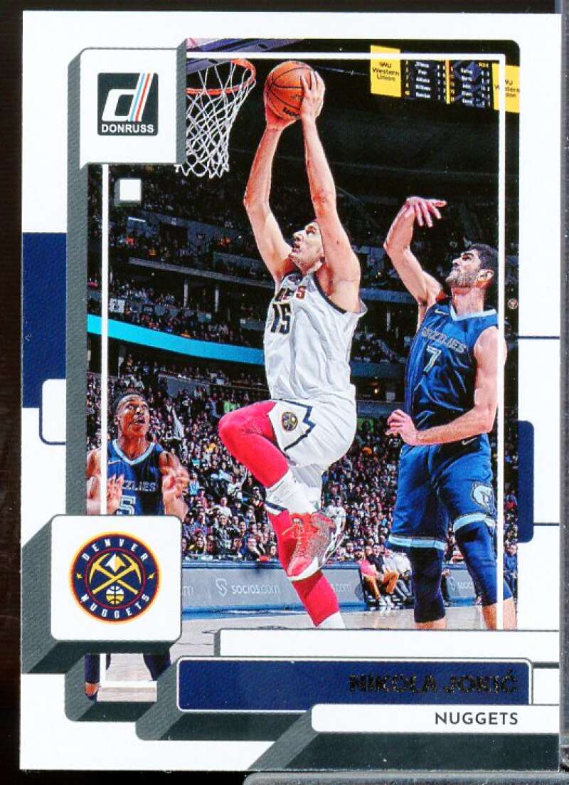 Nikola Jokic Card 2022-23 Donruss #89  Image 1
