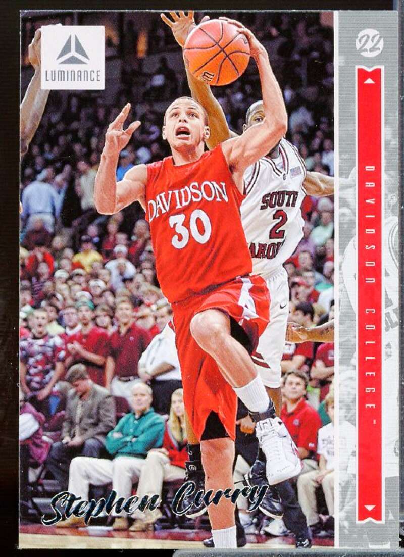 Stephen Curry Card 2022-23 Panini Chronicles Draft Picks Luminance #46  Image 1